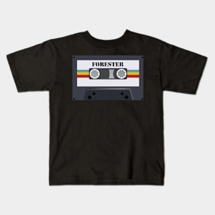 Forester / Cassette Tape Style Kids T-Shirt